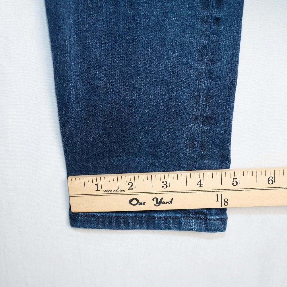 Baldwin Sophia Mid Rise Skinny Jeans Dark Wash Blue Denim Size 28 202012DUSK - Picture 6 of 12